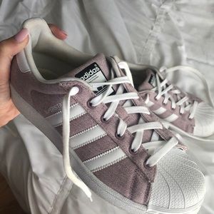 Adidas All star sneakers pink denim